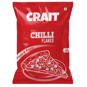 Crait Chilli Flakes | Hot & Spicy Pizza Seasoning for Pasta, Garlic Bread, Snacks & Fast Food