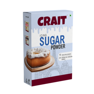 Crait Icing Sugar | Fine Powdered Sugar for Frosting, Baking, Cake Decoration & Desserts