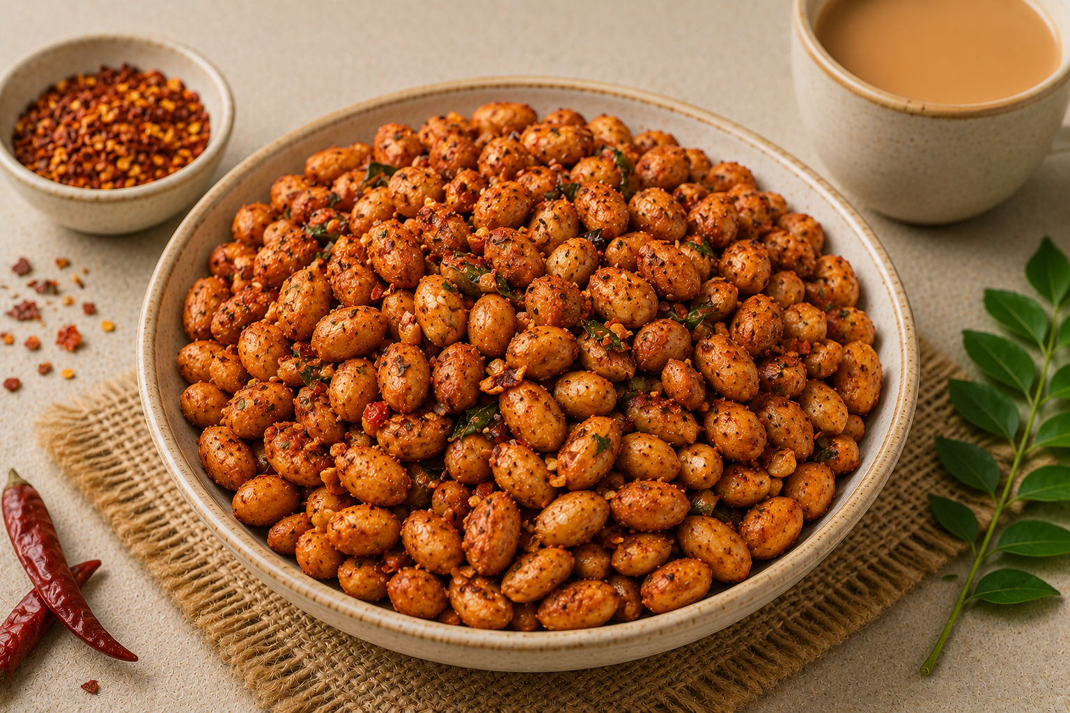 Chilli Flakes Masala Peanuts