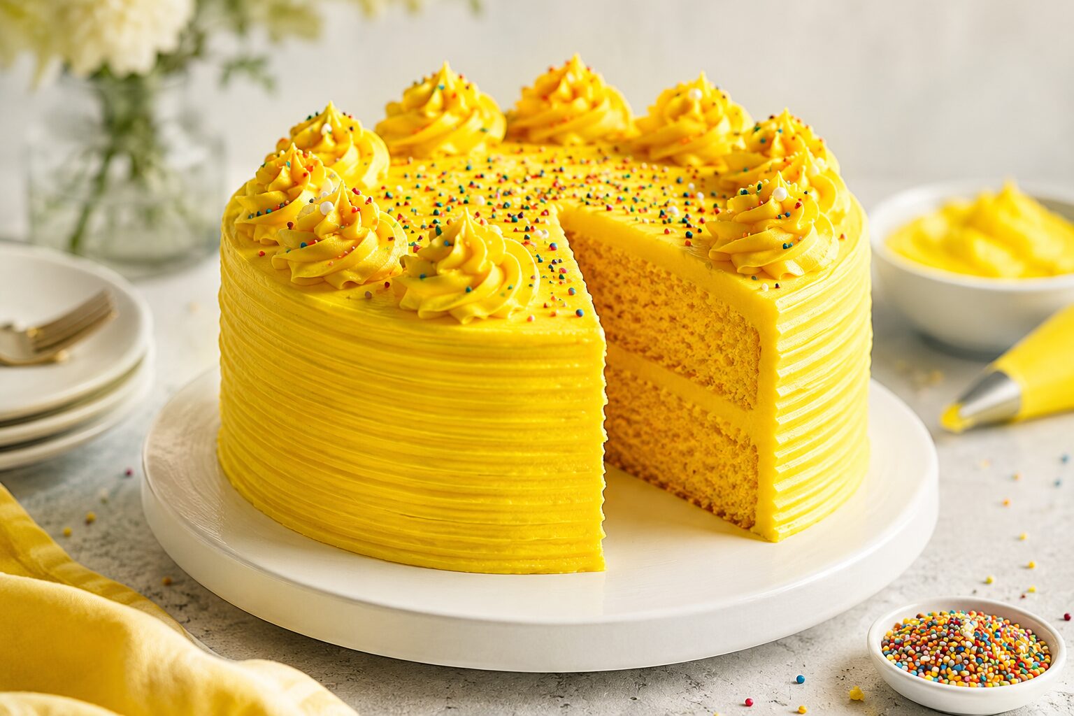 Yellow Cake Recipe