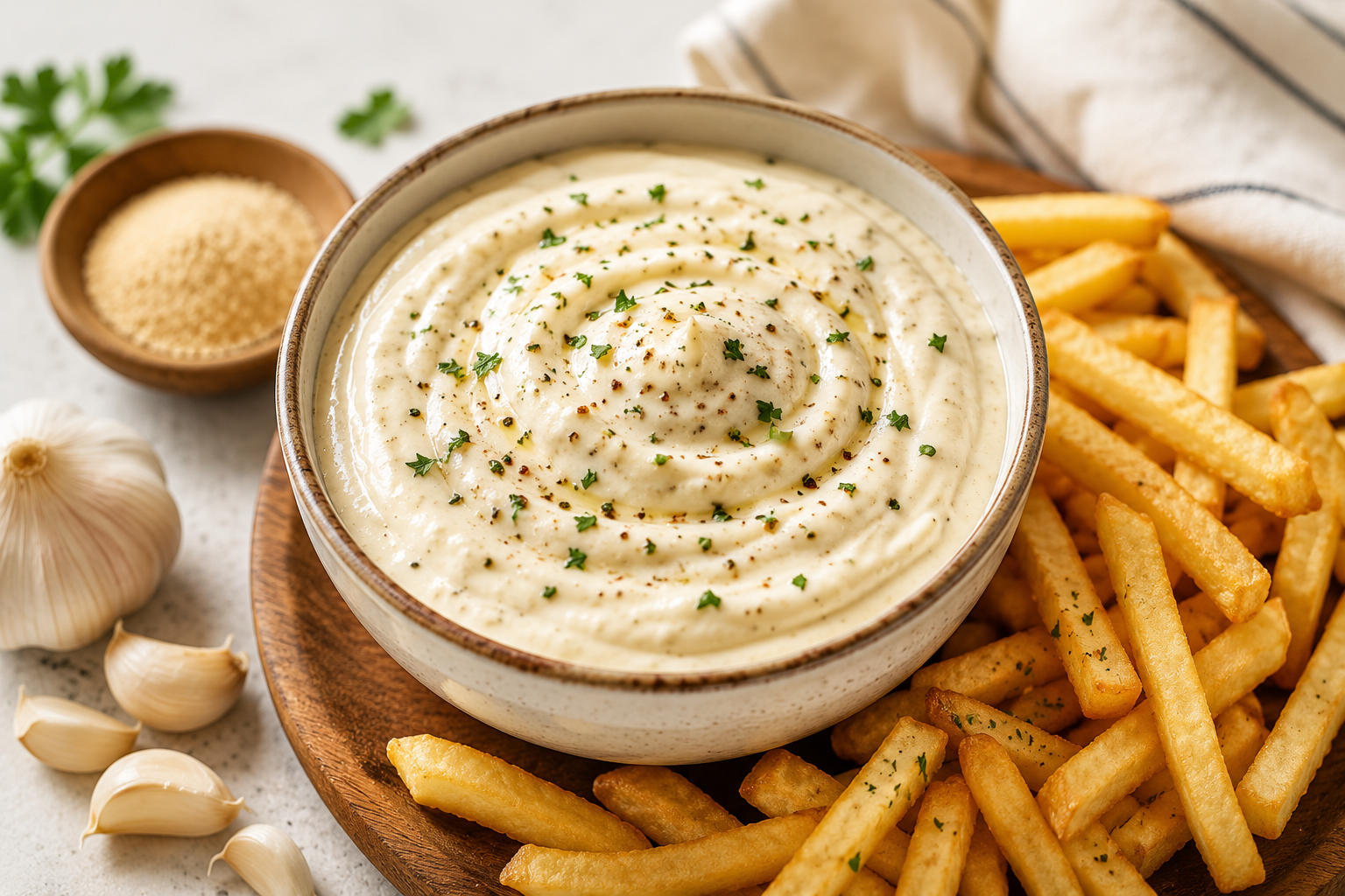 Garlic Dip Recipe
