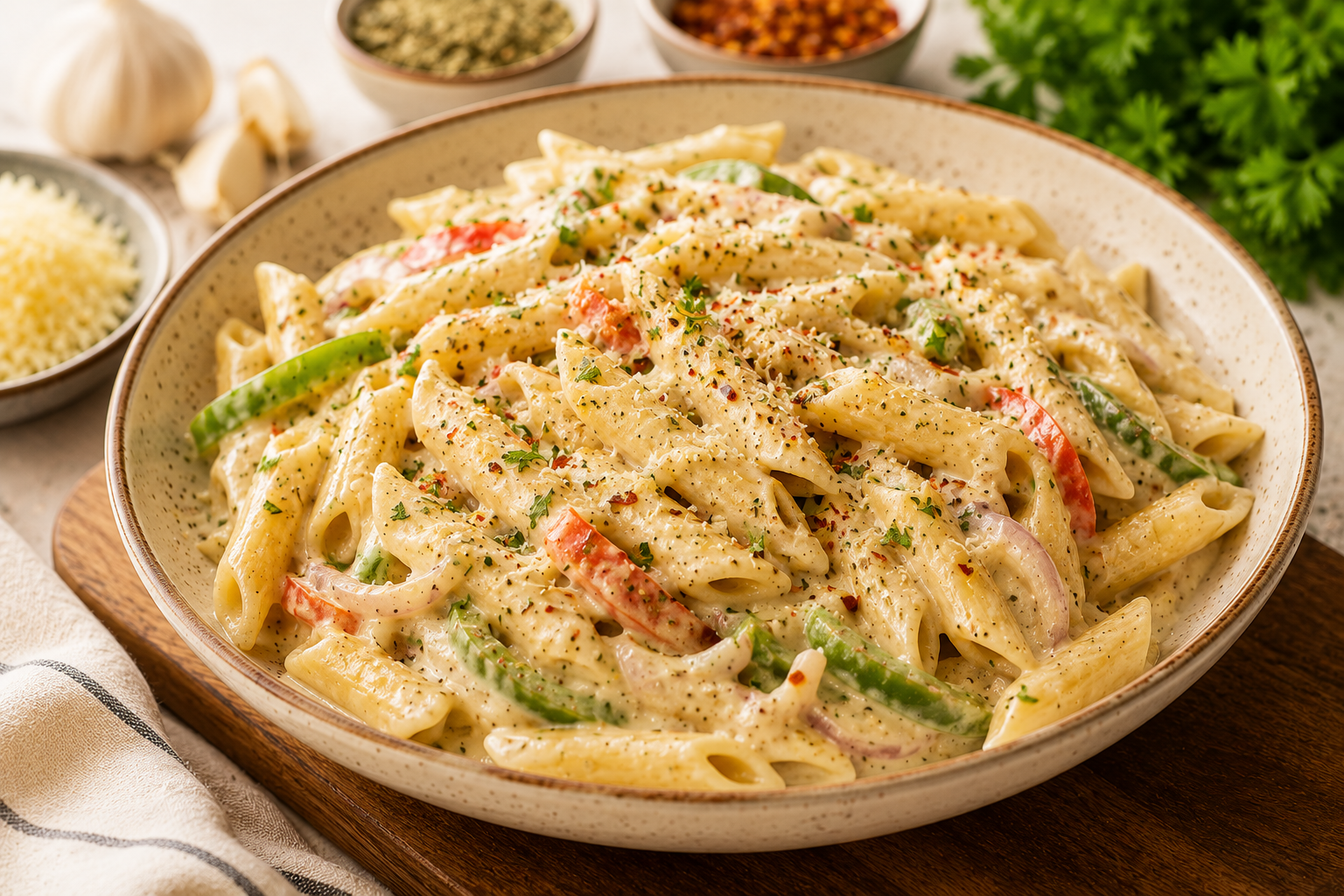 Garlic Pasta Recipe