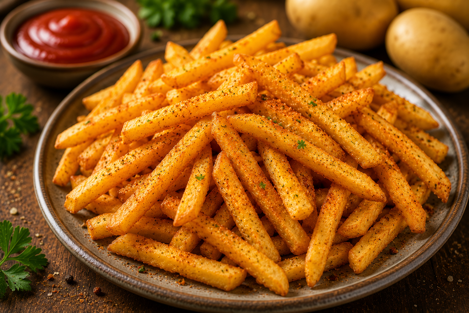 Onion Fries Recipe
