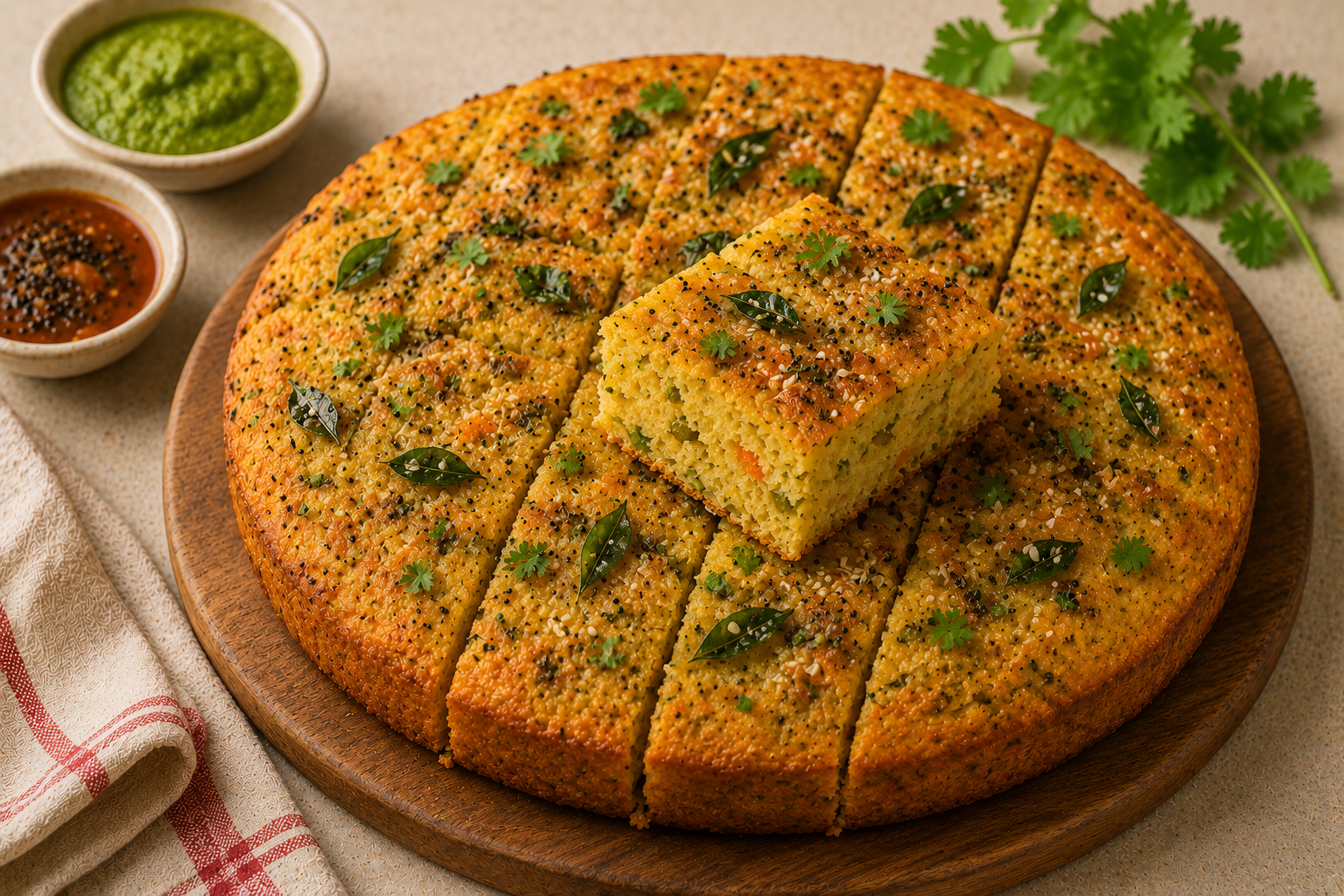 Vegetable Handvo