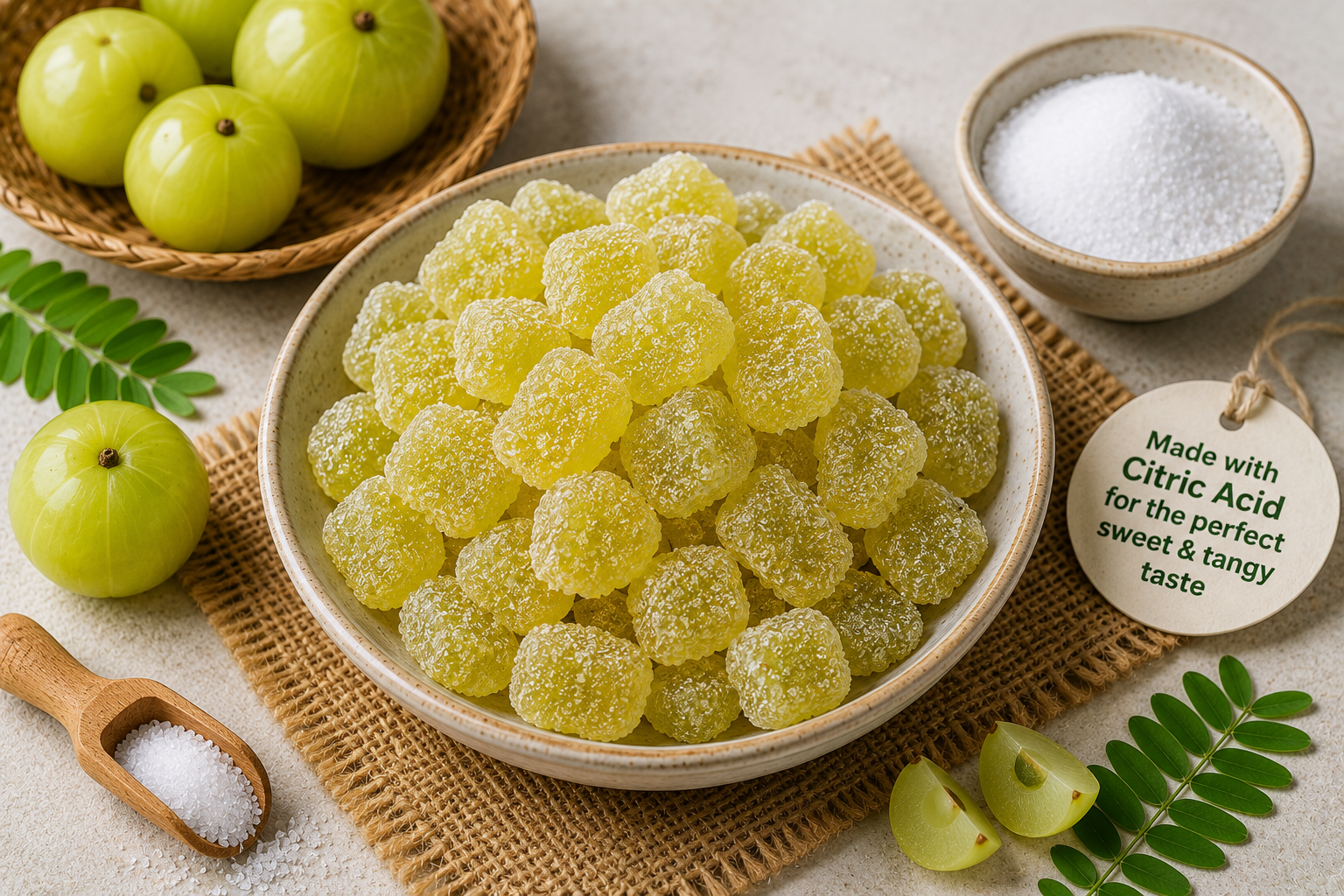 Sweet & Tangy Amla Candy