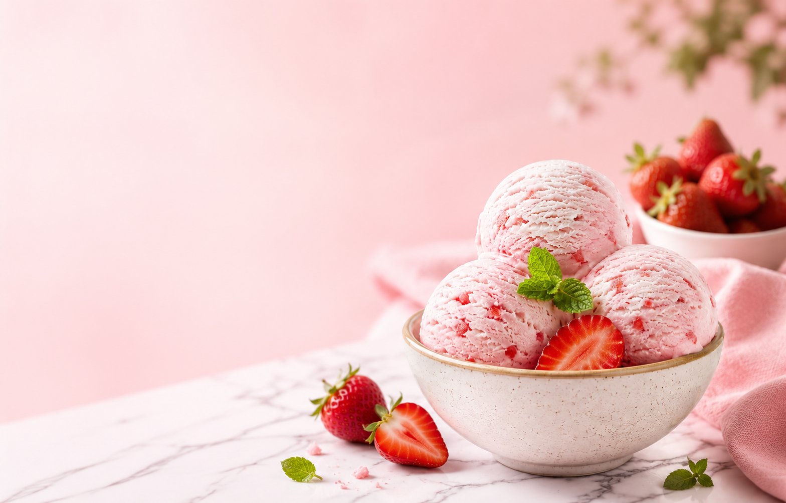 Strawberry Ice Cream