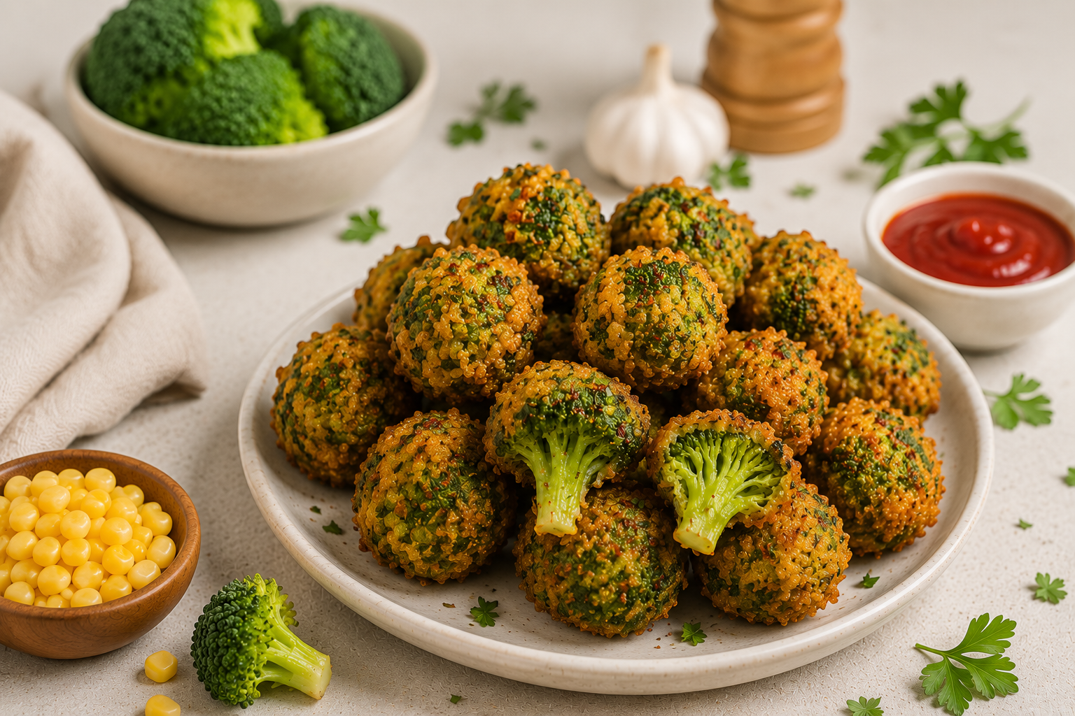 Crispy Broccoli Bites