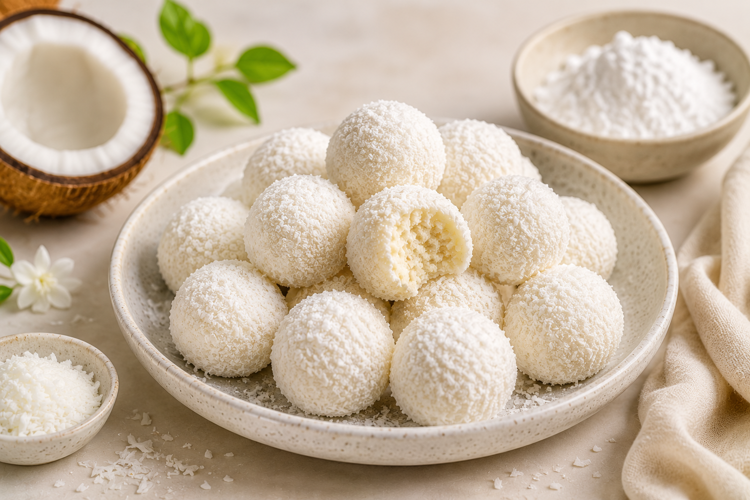 Coconut Snow Balls Recipe