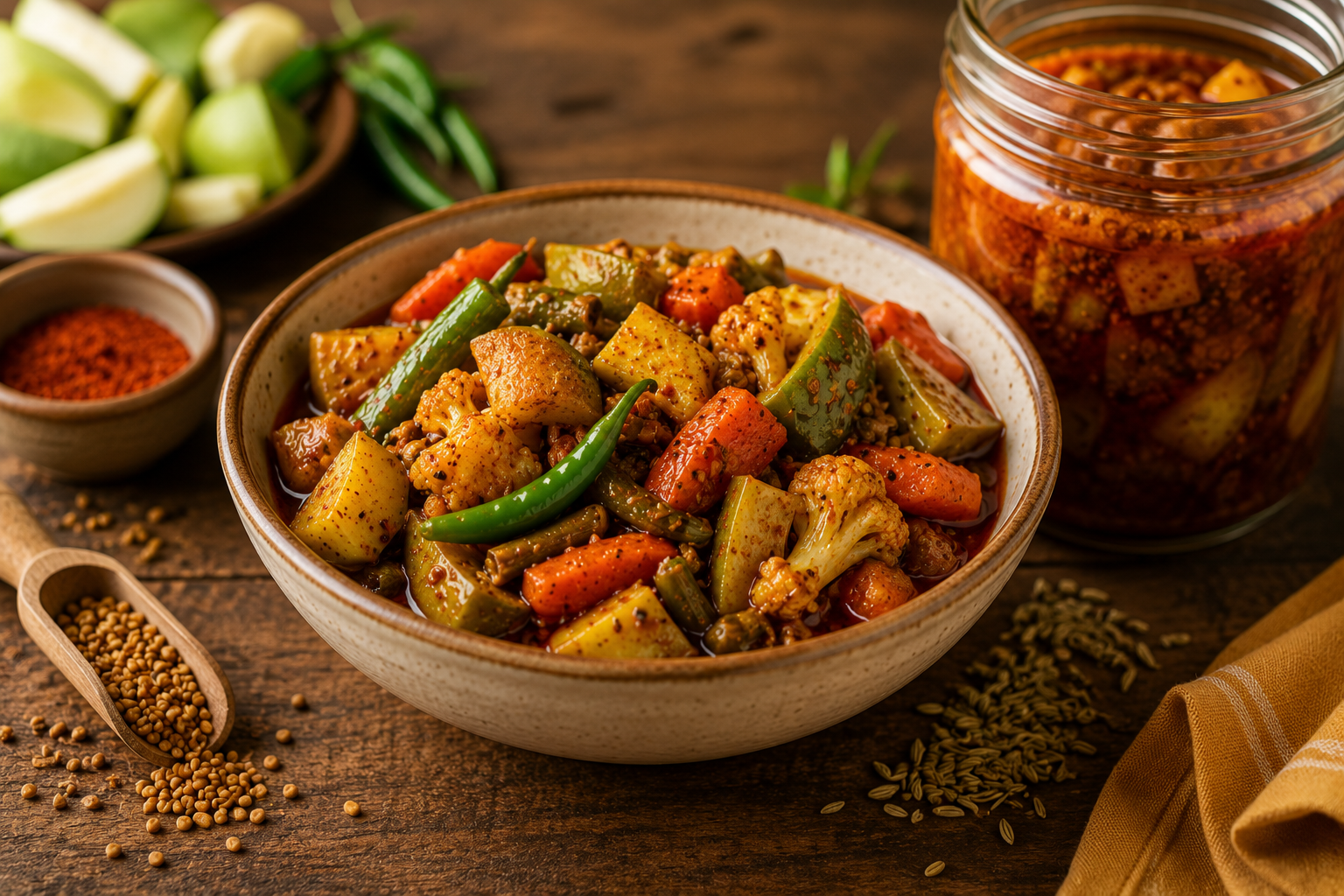 Mixed Vegetable Pickle