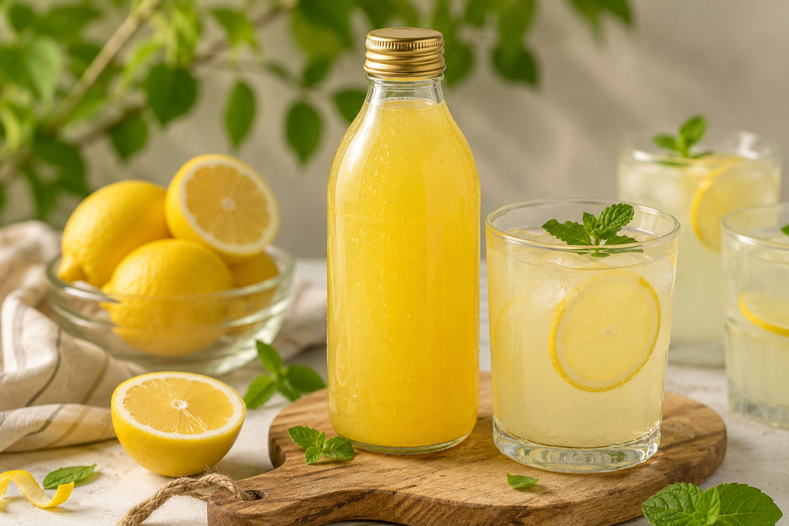 Lemon Squash Concentrate Recipe