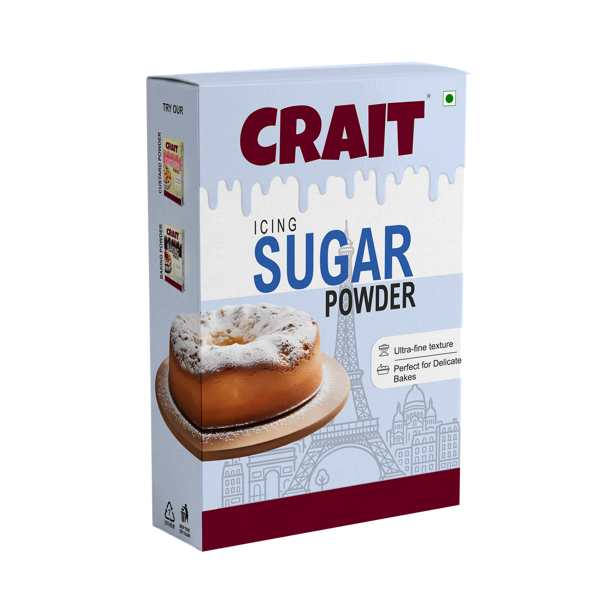 icing Sugar left side mockup